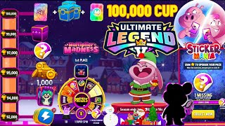 ULTIMATE 100,000 Cup, Collect Sticker MANIA, Free Super Spin and Sticker tournament, Match Masters