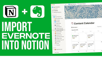 EVERNOTE + NOTION Integration | How To Import Evernote Into Notion Step-By-Step