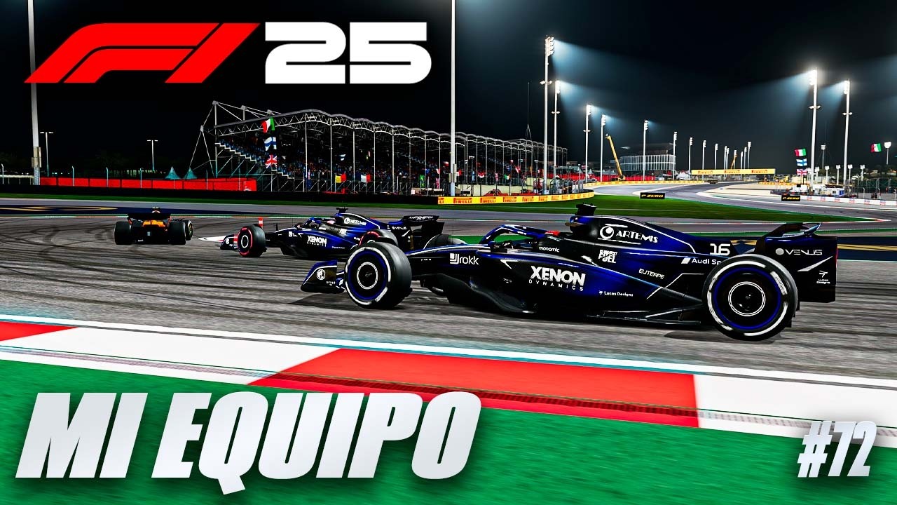 JUGANDO EN EQUIPO CONTRA LOS BRITÁNICOS | F1 25 MI EQUIPO: BAHREIN T4