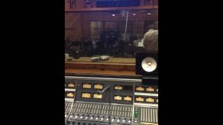An inside look at my recording session