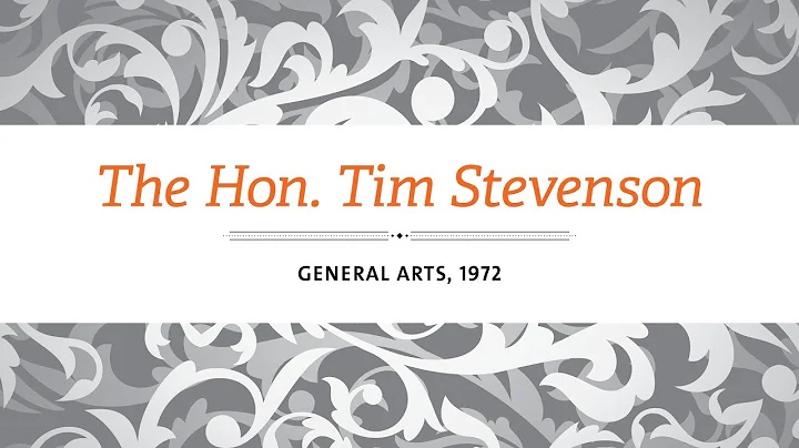 Langara 2018 Outstanding Alumni Award Winner - Tim...