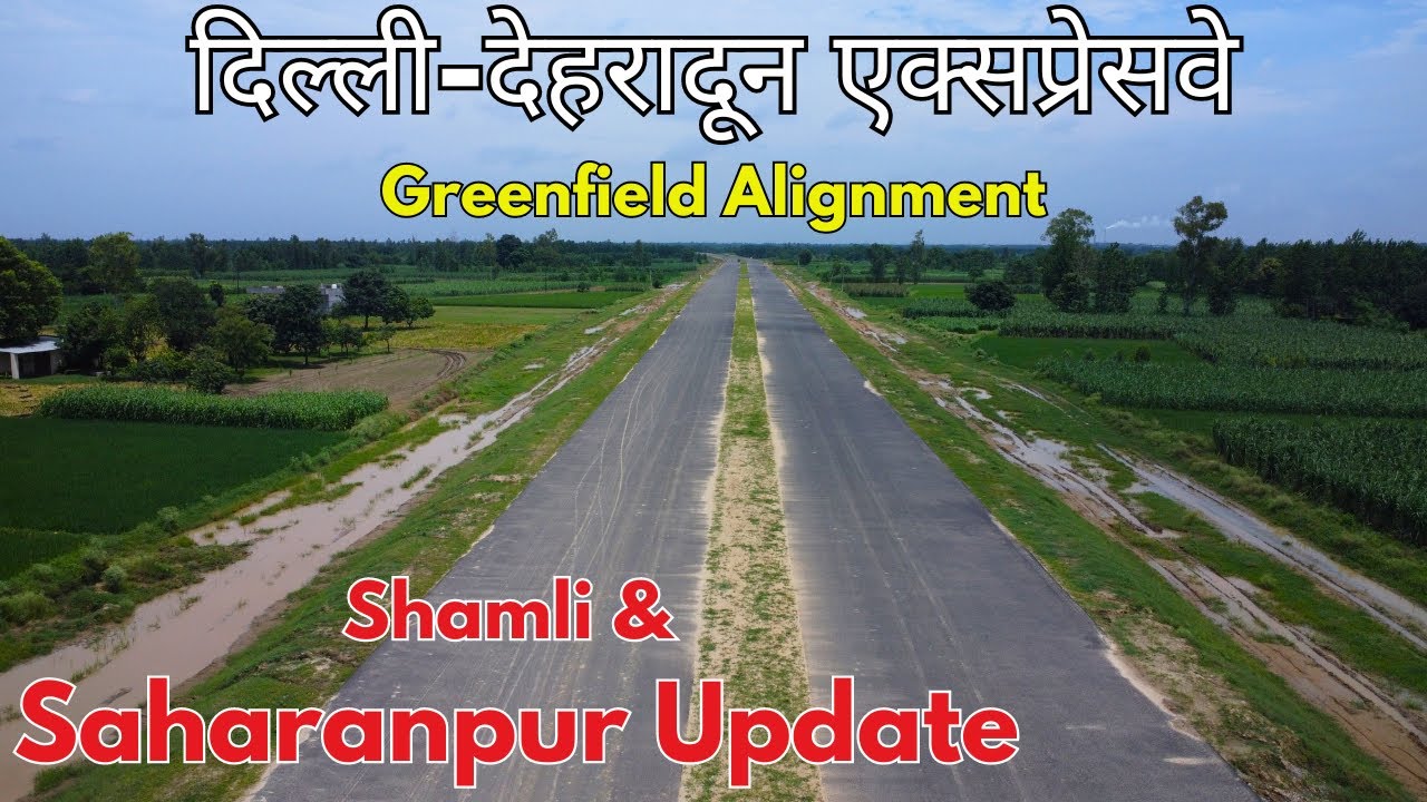 DelhiDehradun Expressway Greenfield Alignment Pkg3&4 Update