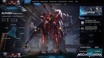 Mecha BREAK Playtest Alphard 18 Kills 966k Damage ACE MVP
