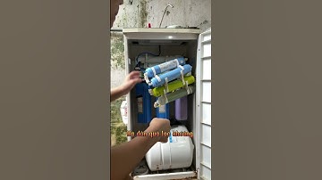 cách kiểm tra tình trạng lõi lọc RO