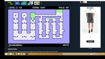 BEATING WORLDS HARDEST GAME 3 Level 2