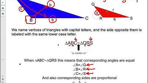 MPM2D U1L2   Similar Triangles