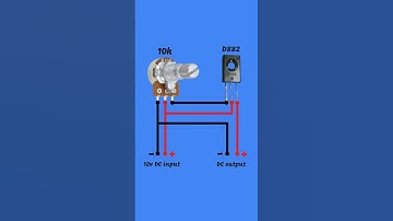 DIY Adjustable DC Output Circuit - Easy Voltage Control #electronics #diy #ideax #electronic