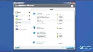 ESET Smart Security video demo