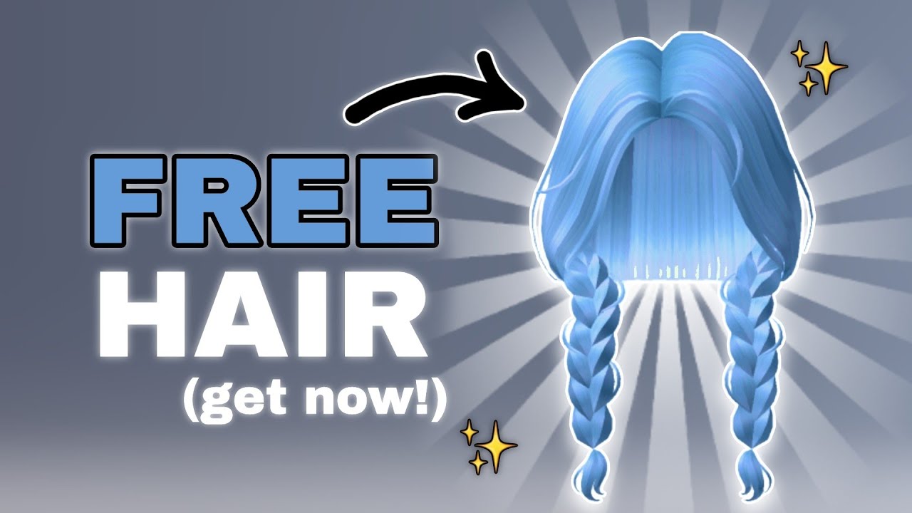 GET THIS FREE HAIR IN ROBLOX NOW! 🤩😍🥰 