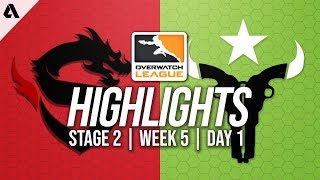 Shanghai Dragons vs Houston Outlaws | Overwatch League Highlights OWL Stage 2 Week 5 Day 1