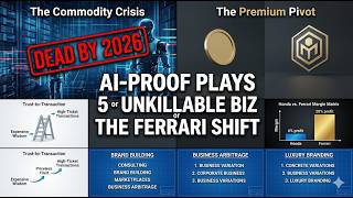 The $480B Creator Shift: 5 Anti-Commodity Frameworks for Solopreneurs