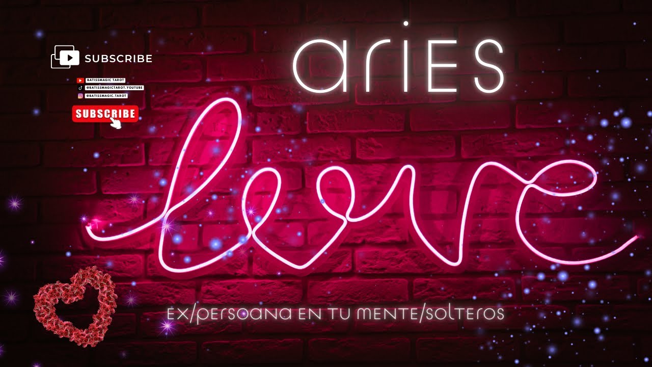 ♈️ARIES-🥹TE LLEGA UNA SORPRESA!! 🎁EL AMOR DE TU VIDA👩‍ ️‍👨 - YouTube