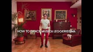Colapesce, Dimartino - How to dance Musica Leggerissima (official tutorial)