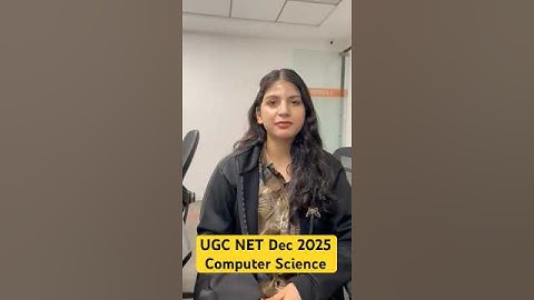 UGC NET Dec 2025 Computer Science #ugcnetadda247 #computerscience