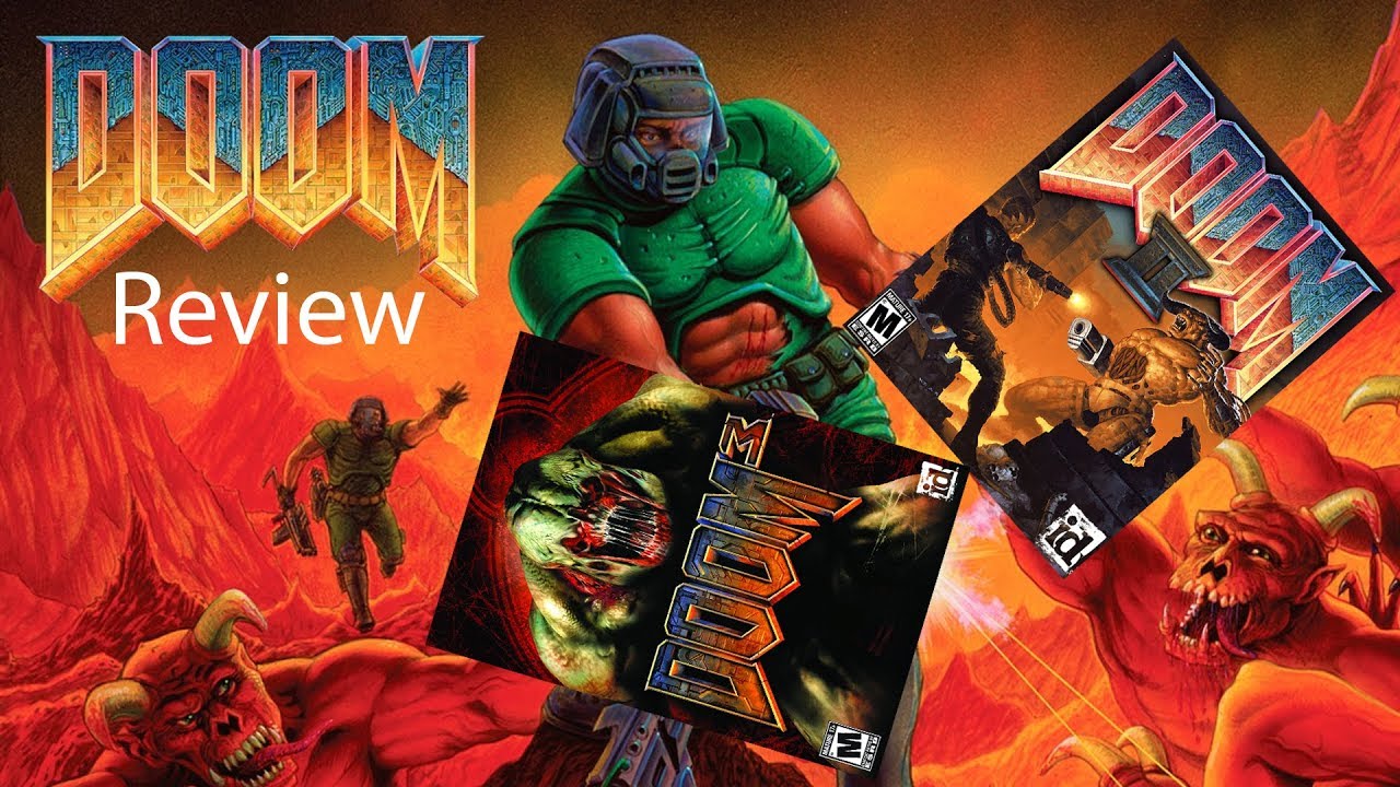Doom Classic, Doom 2 & Doom 3 Xbox One X Gameplay Review - YouTube