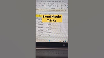 Excel Magic Tricks And Tips  #shorts #trending #viral #microsoftexcel #exceltips #exceltricks #excel