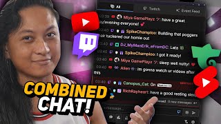 The Best Way To COMBINE CHAT For Twitch/YouTube Multistreaming