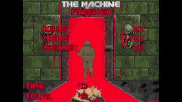 Doom 2 "The Rebirth" Map 10: The Machine (No Monsters 0:46)