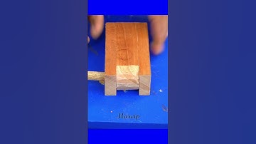make hinges with wood
