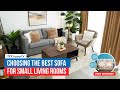 Choosing the Best Sofa for Small Living Rooms | Mandaue Foam | MF Home TV