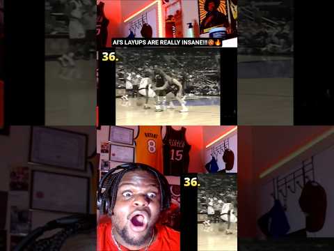 ALLEN IVERSONS LAYUPS ARE REALLY INSANE!!! | #shorts #alleniverson