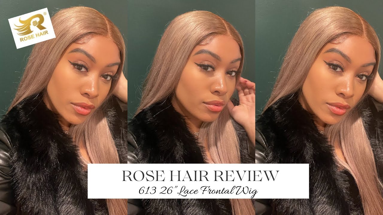 6. Malaysian 613 Blonde Hair Lace Frontal - wide 2