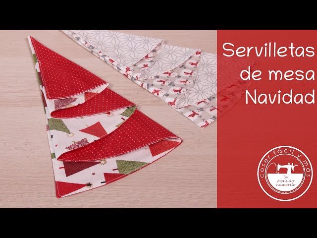 Adornos de Navidad: servilletas 