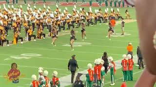 ASU Mighty Marching Hornets vs FAMU Marching 100 - 2023 Full Halftime Show