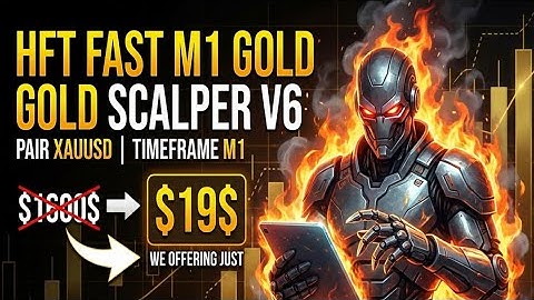 HFT Fast M1 Gold Scalper v6 – Ultimate M1 Gold Trading EA for Maximum Profit