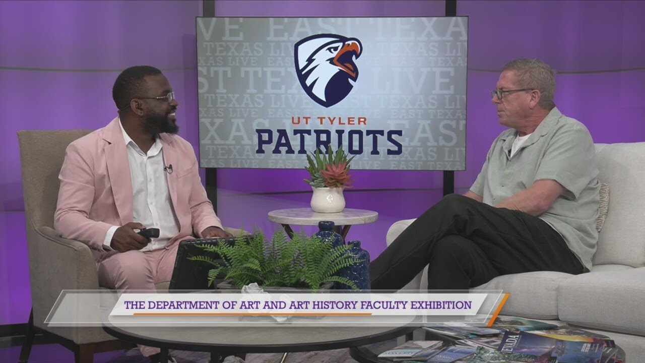 UT Tyler's Depart of Art holding an faculty exhibition