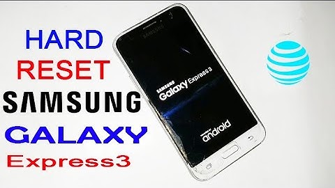 HOW TO HARD RESET SAMSUNG GALAXY Express 3