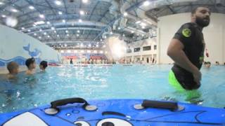 تعليم سباحة الكويت مع السباح البطل تصوير 360 لمتعة اكثر ارفع معيار الجودة بالفيديو في خيار الجودة