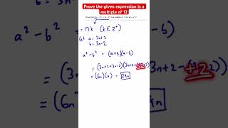 Prove That 3n2 3n2 Is A Multiple Of 12 For All N Inside The Set Of All Positive Integers