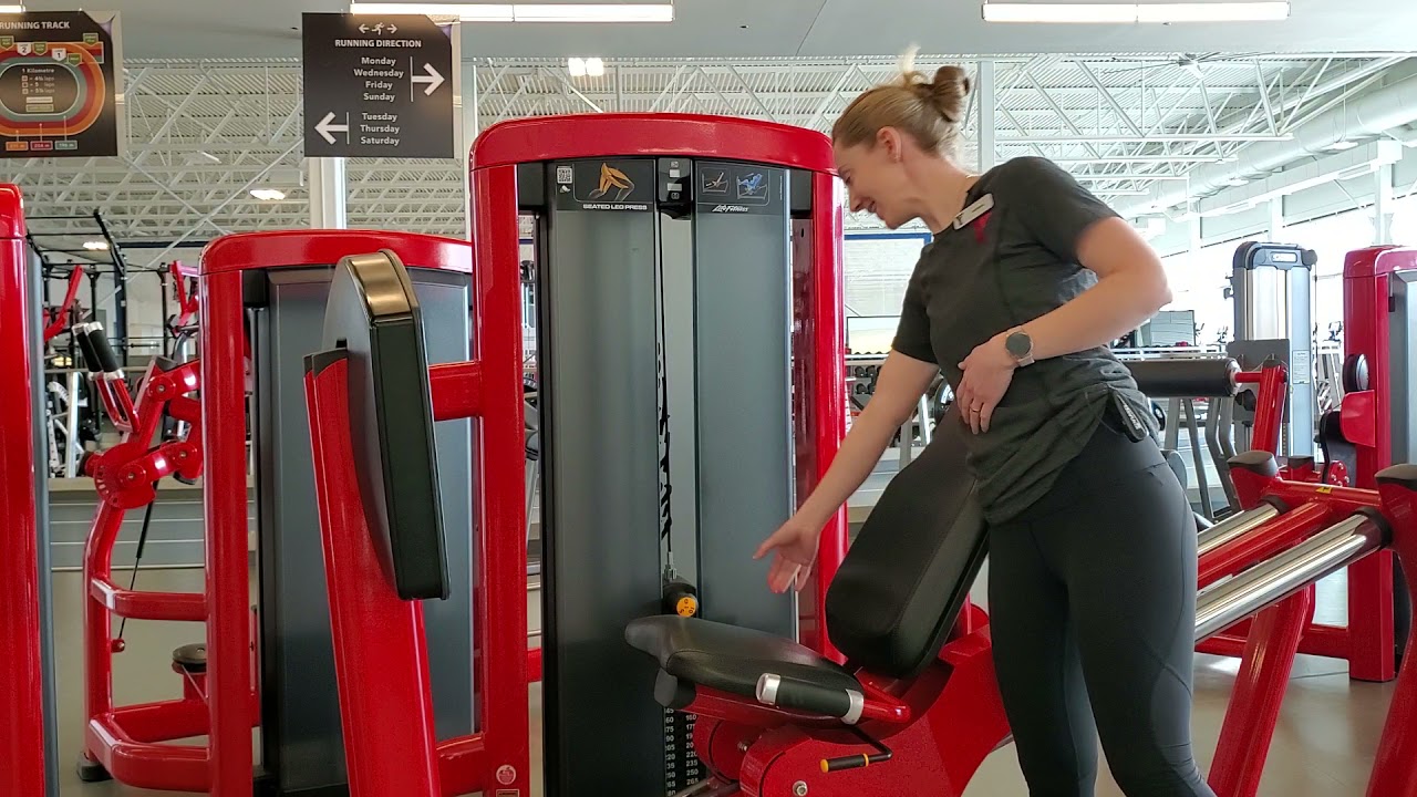 How to use the Life Fitness Leg Press Machine 