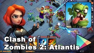 Clash of Zombies 2: Atlantis - Android Games (Strategy) screenshot 2