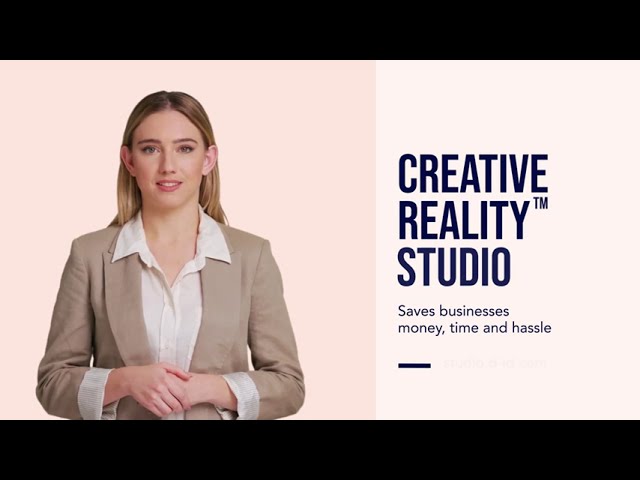 Creative Reality™ Studio Promo | Talking Head Videos | D-ID class=