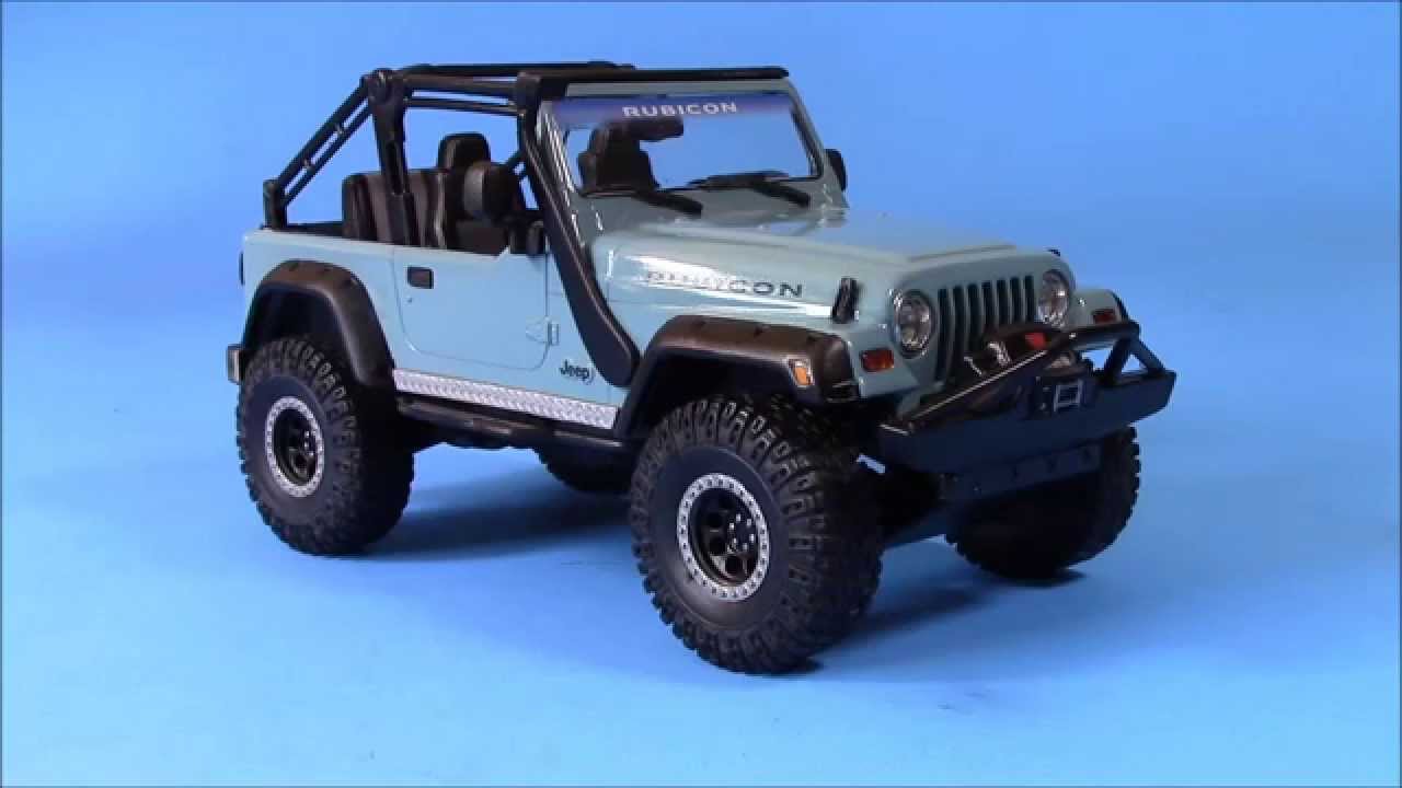 jeep wrangler plastic model kit
