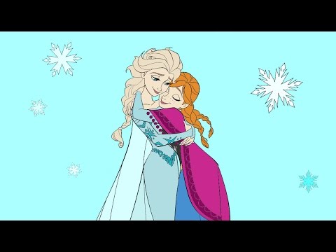 frozen-coloring-pages-for-kids-♥-frozen-coloring-book-♥-part-01