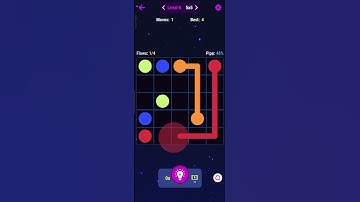 gaming shorts  | Puzzle Game | connect Dots with same colour dot