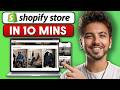 Shopify Tutorial for Beginners 2026 – Set Up Your Store in 10 Minutes