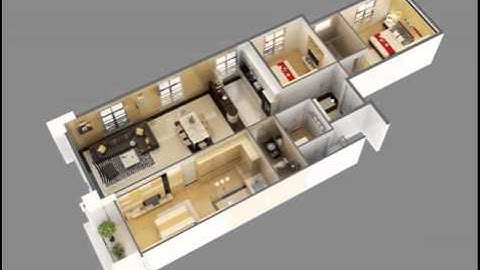 3D Model Cutaway Residential Building 3D model from CGTrader.com