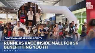 'Mario Kart' was inspiration for winner of indoor 5K at mall