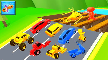 Shape Shifting All Lavels 🏃‍♂️🚗🛵🚲🚦Gameplay Walkthrough Android,ios Big Update SHAPE GAMES SG325