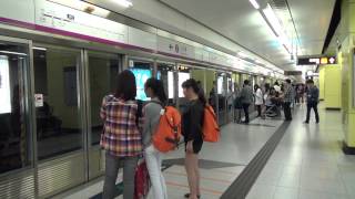 港鐵西鐵線SP1900 D331-D332 到達南昌站 (統一開關門提示聲後)