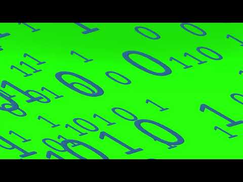 Green Screen Clips - Binary Scroll 1