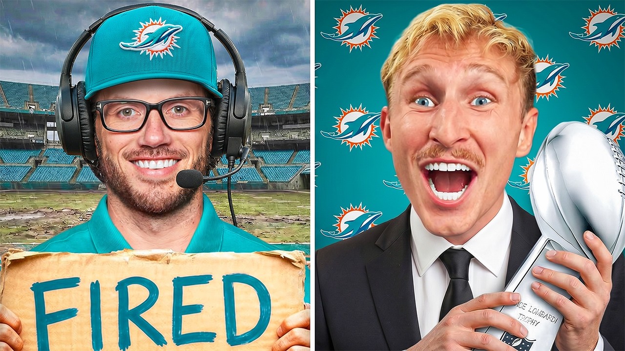 I Became the NEW Miami Dolphins Head Coach!