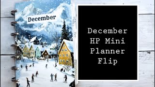 December HP Mini Planner Flip