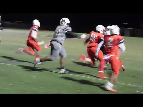 Mathis INT Milford Mill/Franklin football 10/12/18