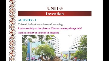 STD 6 GSEB UNIT 5 Invention // STD 6 UNIT 5 INVENTION// 6 GSEB INVENTION