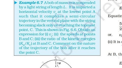 #class11/#NEET/#JEE main,advance,# physics, #NCERT, example 6.7